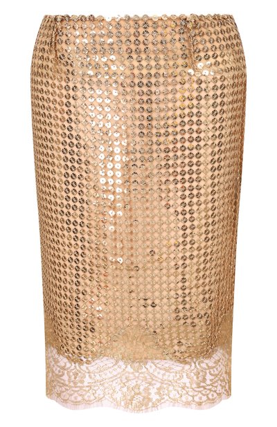 Женская юбка с отделкой пайетками ELIE SAAB, арт. SK324/PA013