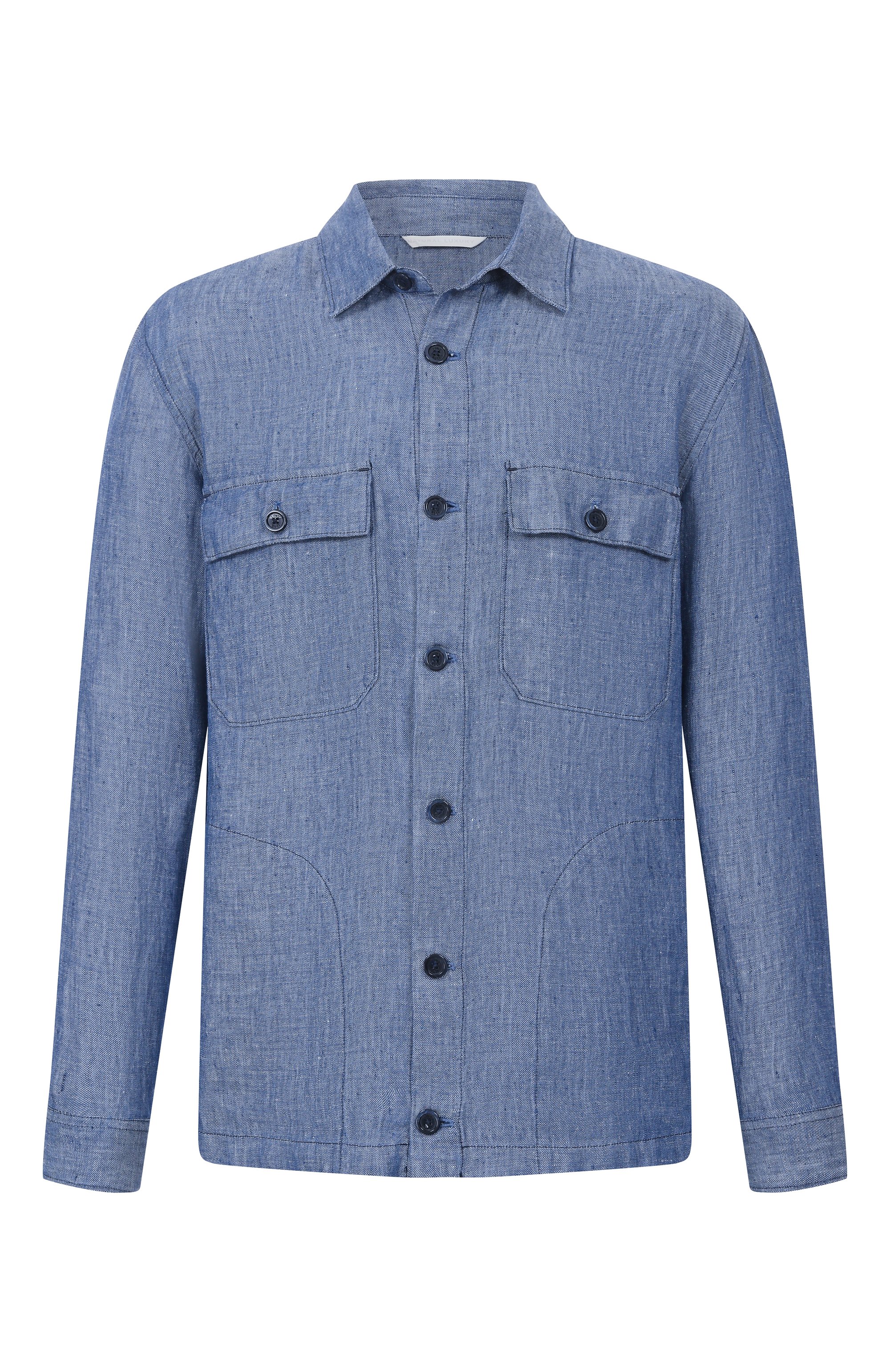 Льняная рубашка 120% LINO, арт. 33AL2M89SP/D876/100, фото 1