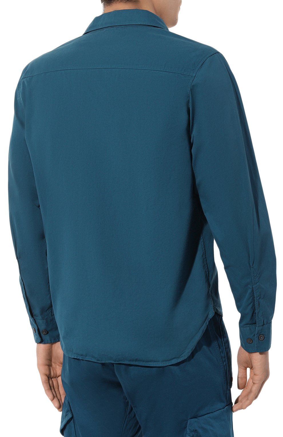 Хлопковая рубашка C.P. COMPANY, арт. 16CMSH158A002824G, фото 4