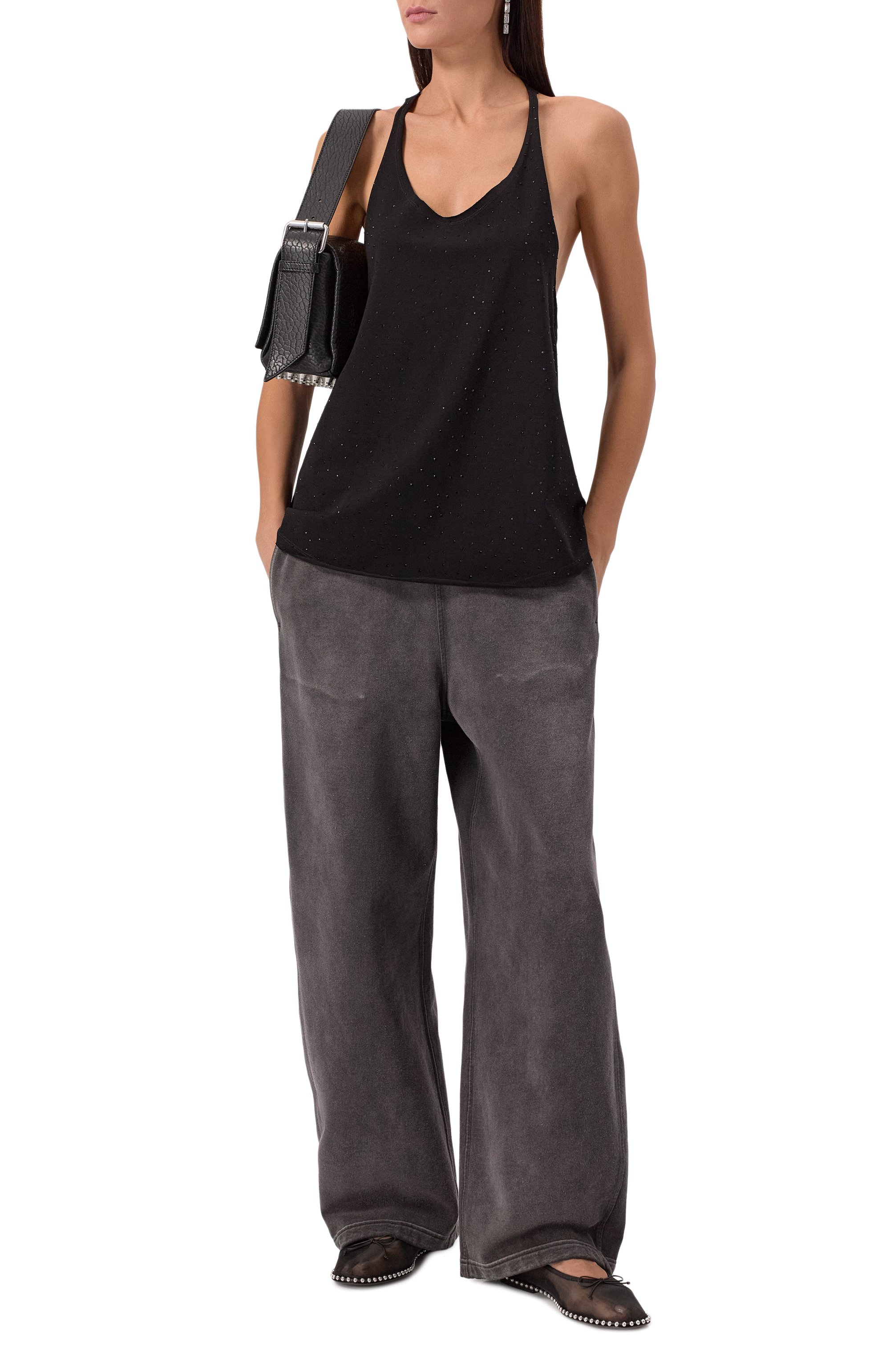 Текстильные балетки lina ALEXANDER WANG, арт. 30125F046, фото 2