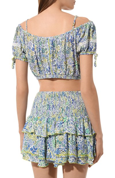 Топ из вискозы POUPETTE ST BARTH, арт. W30R24DBNWE, фото 4