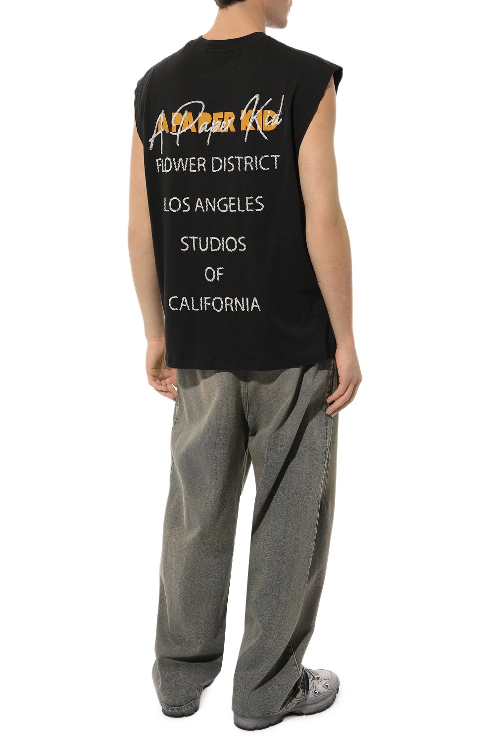 Хлопковая майка A PAPER KID, арт. S4PKMATA059, фото 2