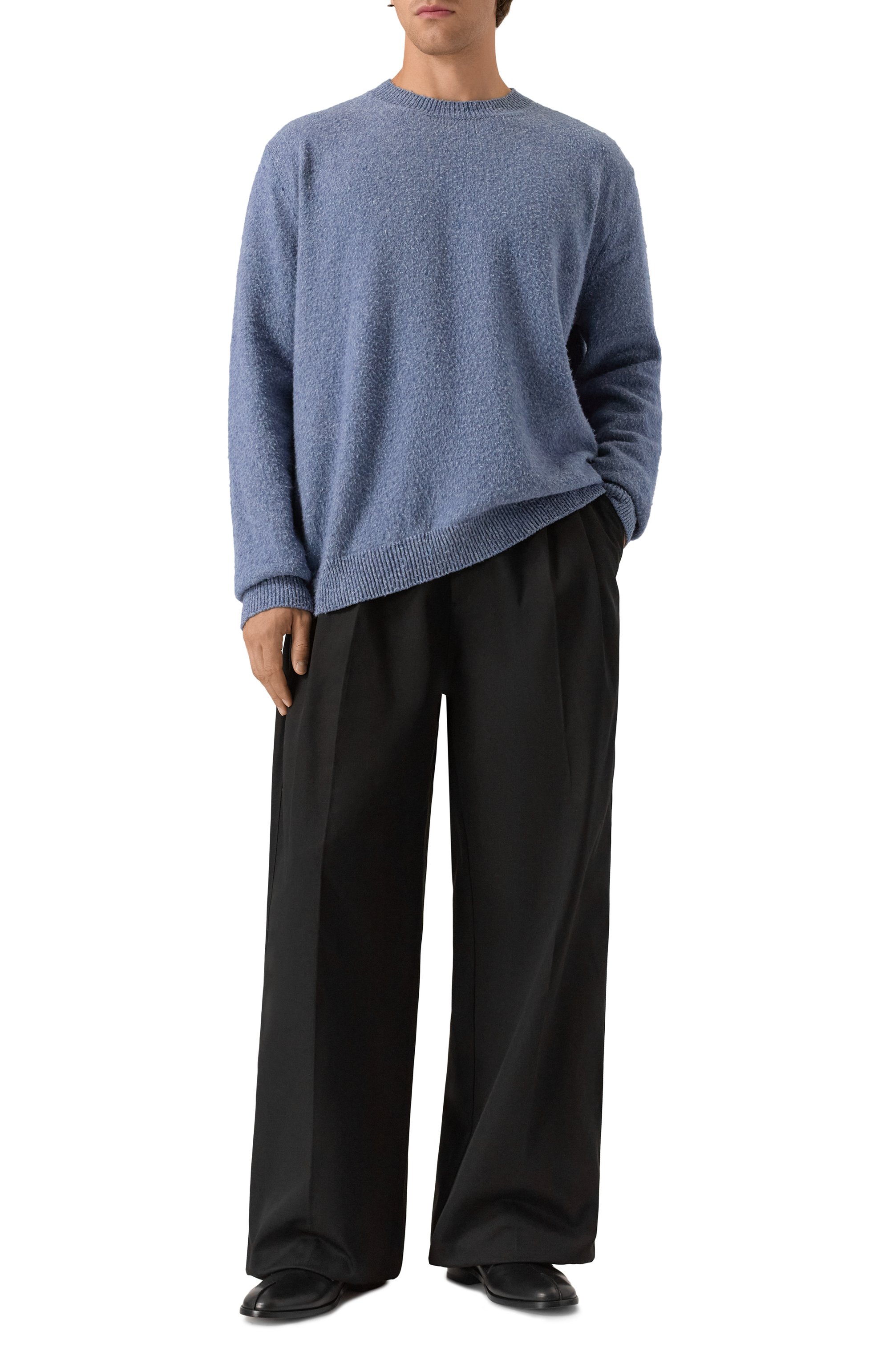 Кожаные сабо MM6 черного цвета по цене 84700 руб., арт. SH1WX0005/P5000, фото 2 Кожаные сабо MM6, арт. SH1WX0005/P5000, фото 2