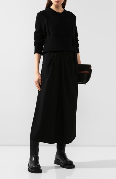 Шерстяная юбка YOHJI YAMAMOTO, арт. YJ-S40-130, фото 2