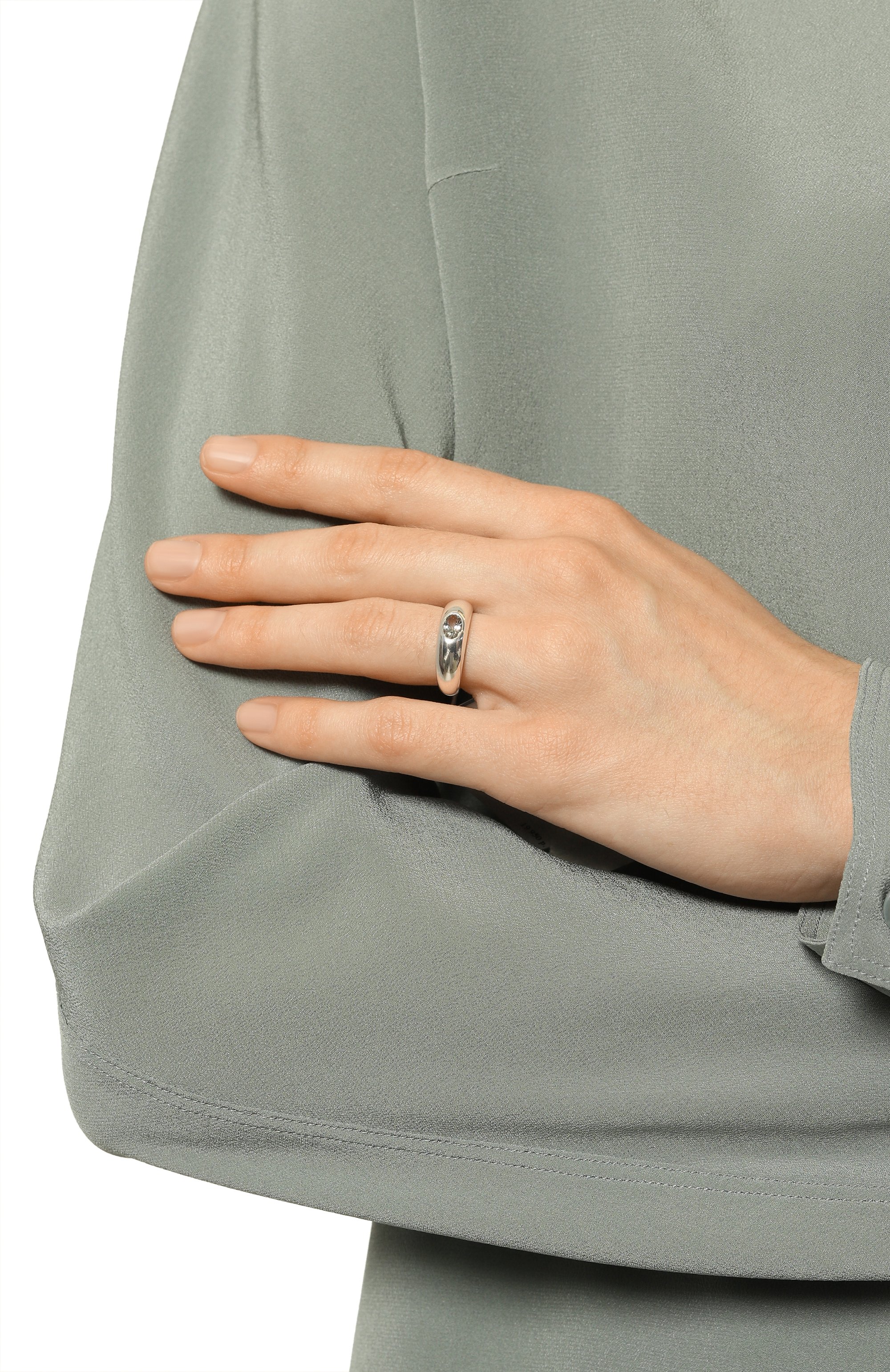 Кольцо BONVO, арт. LUNA 0VAL RING, фото 2