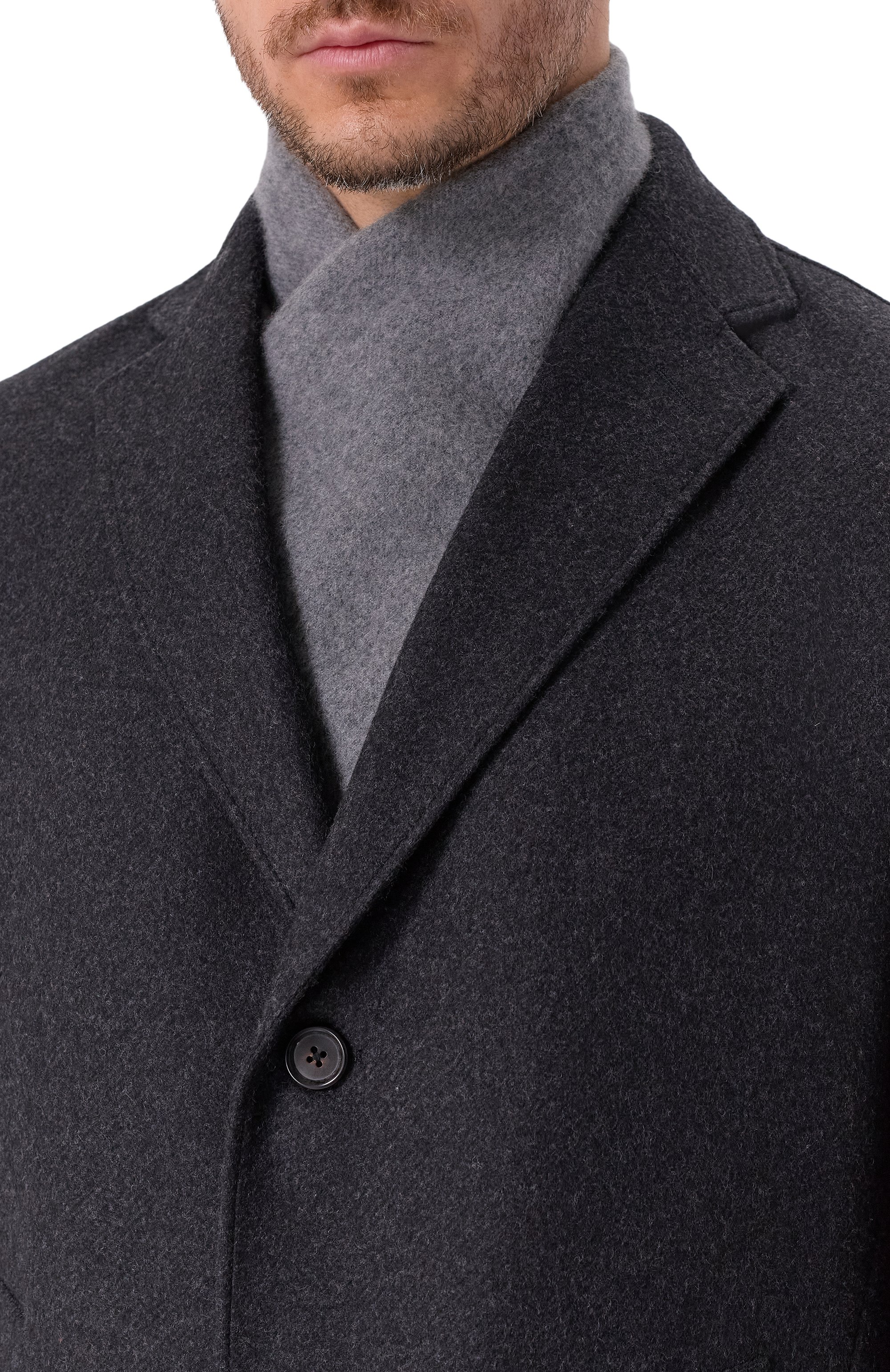 Кашемировый шарф BOSS, арт. 50549829, фото 2