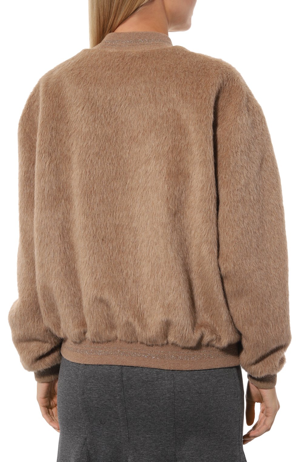 Шерстяной бомбер FREEAGE, арт. WW24.JK066.2530.102, фото 4