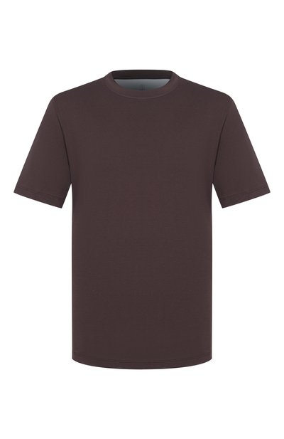 Мужская хлопковая футболка BRUNELLO CUCINELLI, арт. M0B131308W