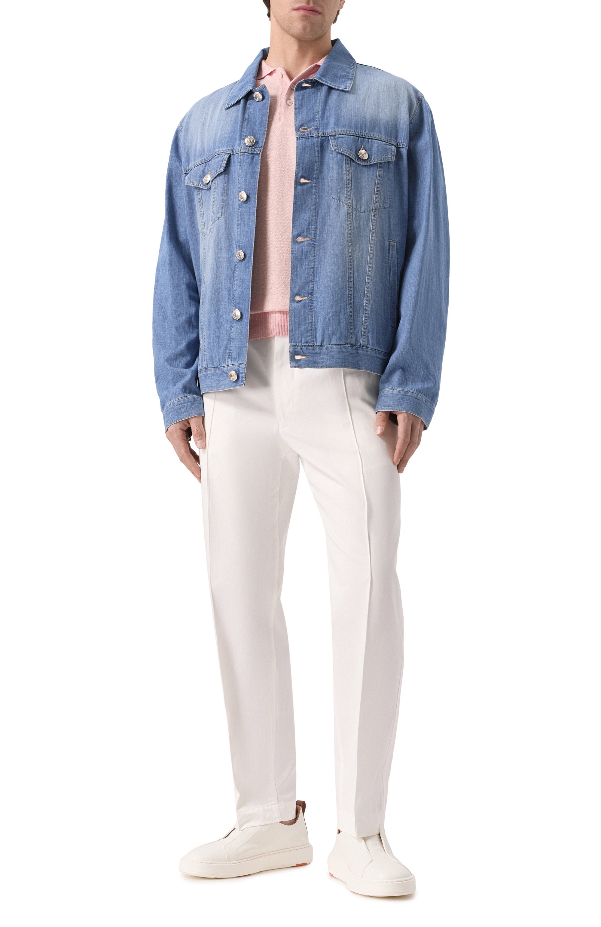 Джинсовая куртка BRUNELLO CUCINELLI, арт. ME6456909, фото 2