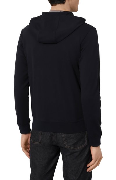 Толстовка MOORER темно-синего цвета по цене 98550 руб., арт. MATTHEW FELPA-J, фото 4 Толстовка MOORER, арт. MATTHEW FELPA-J, фото 4