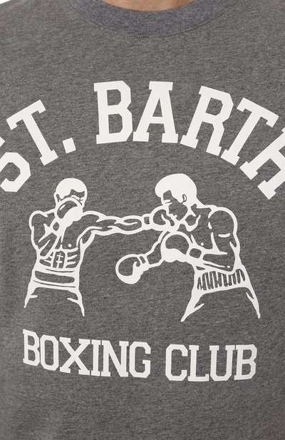 Хлопковая футболка MC2 SAINT BARTH, арт. STBM TSHIRT MAN/TSHM001/02203B, фото 5