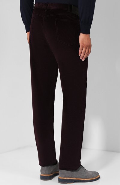 Вельветовые брюки BRIONI, арт. SPLE0M/0Z002/CHAM0NIX, фото 4