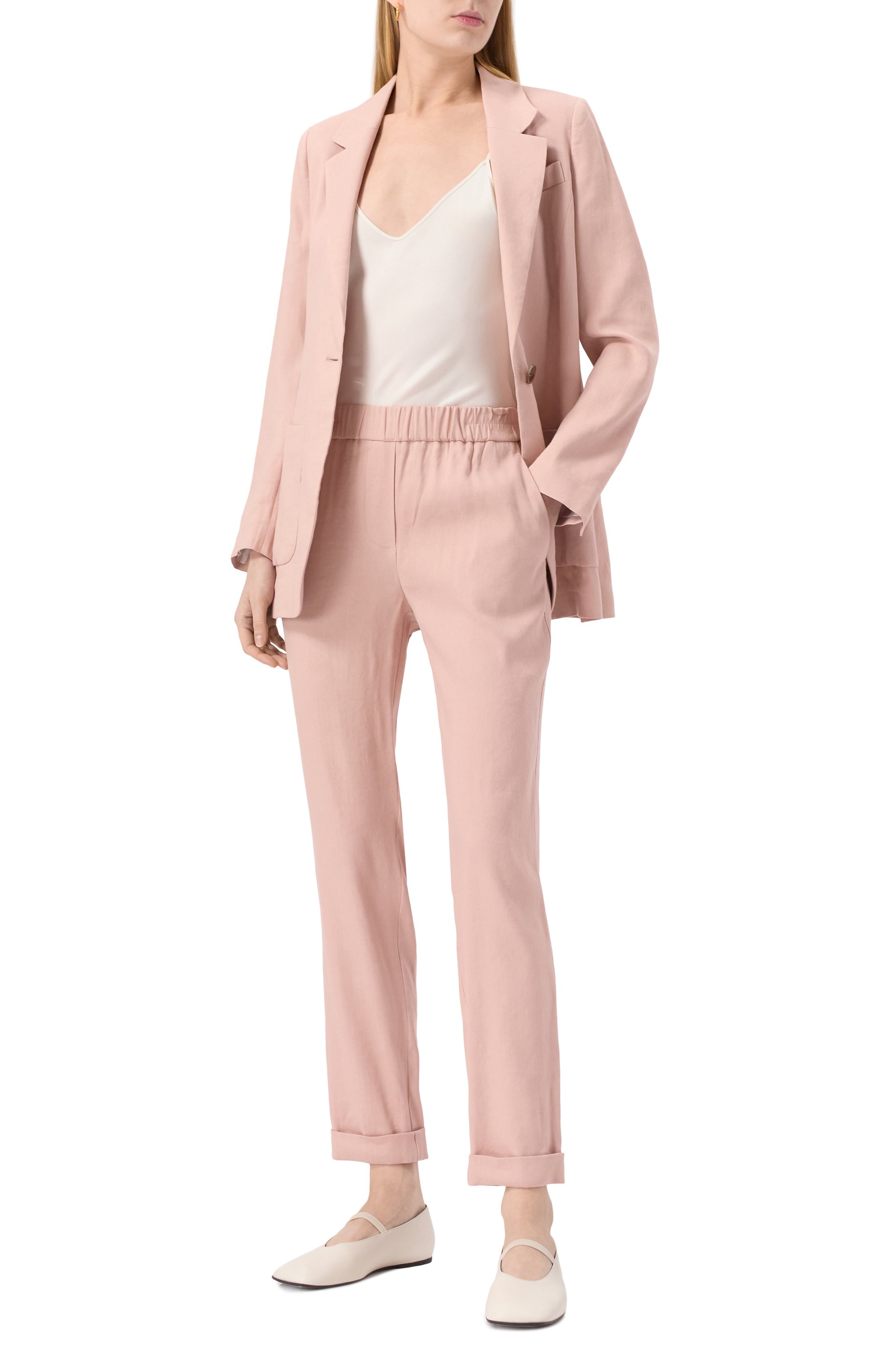 Жакет изо льна и вискозы LORENA ANTONIAZZI, арт. P2550GA02B/3347, фото 2