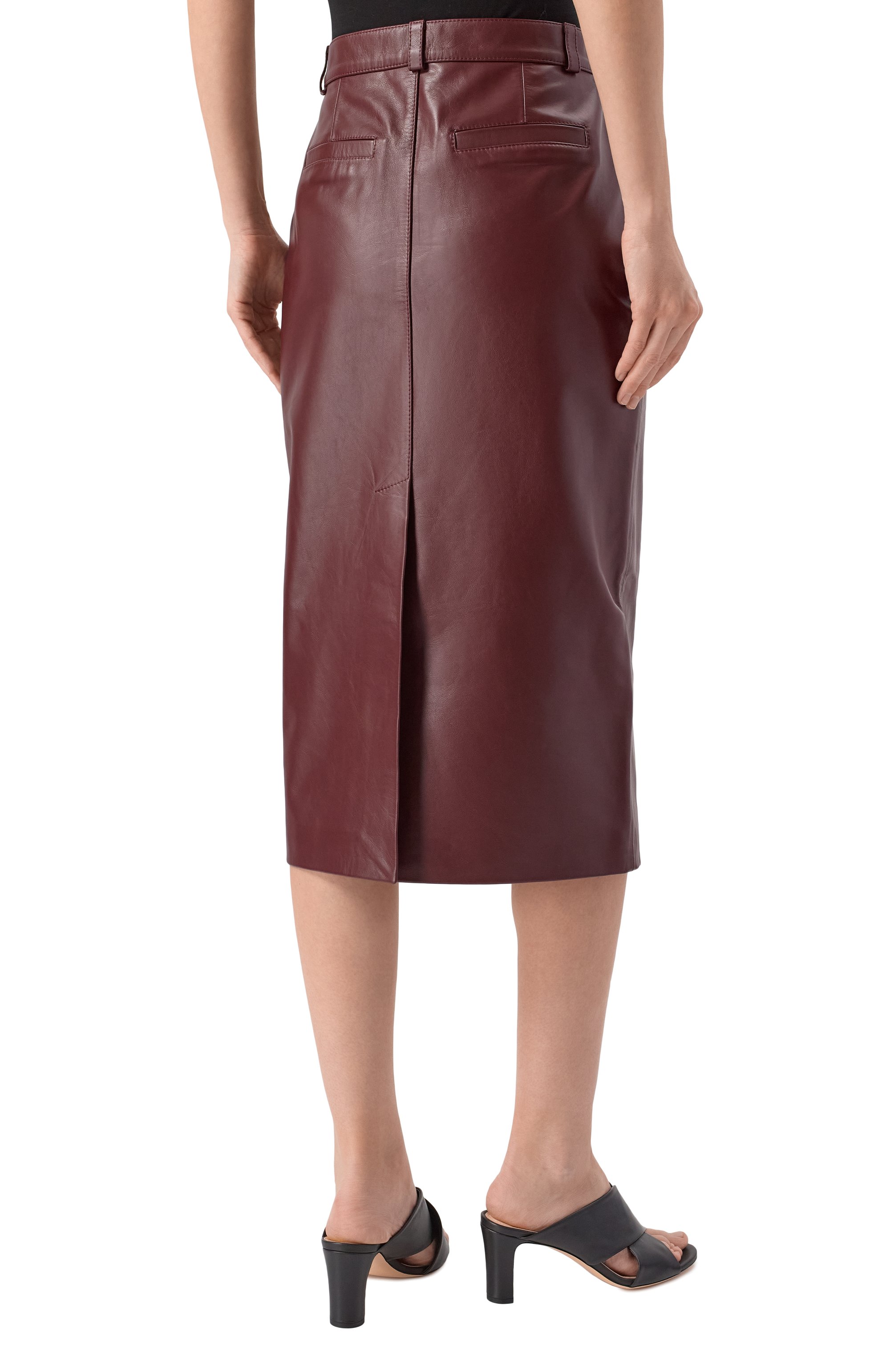 Кожаная юбка NOBLE&BRULEE, арт. NB97/240624/1, фото 4