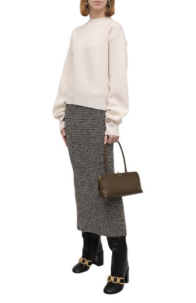 Хлопковая юбка JIL SANDER, арт. JSWS751304-WSY24038, фото 2