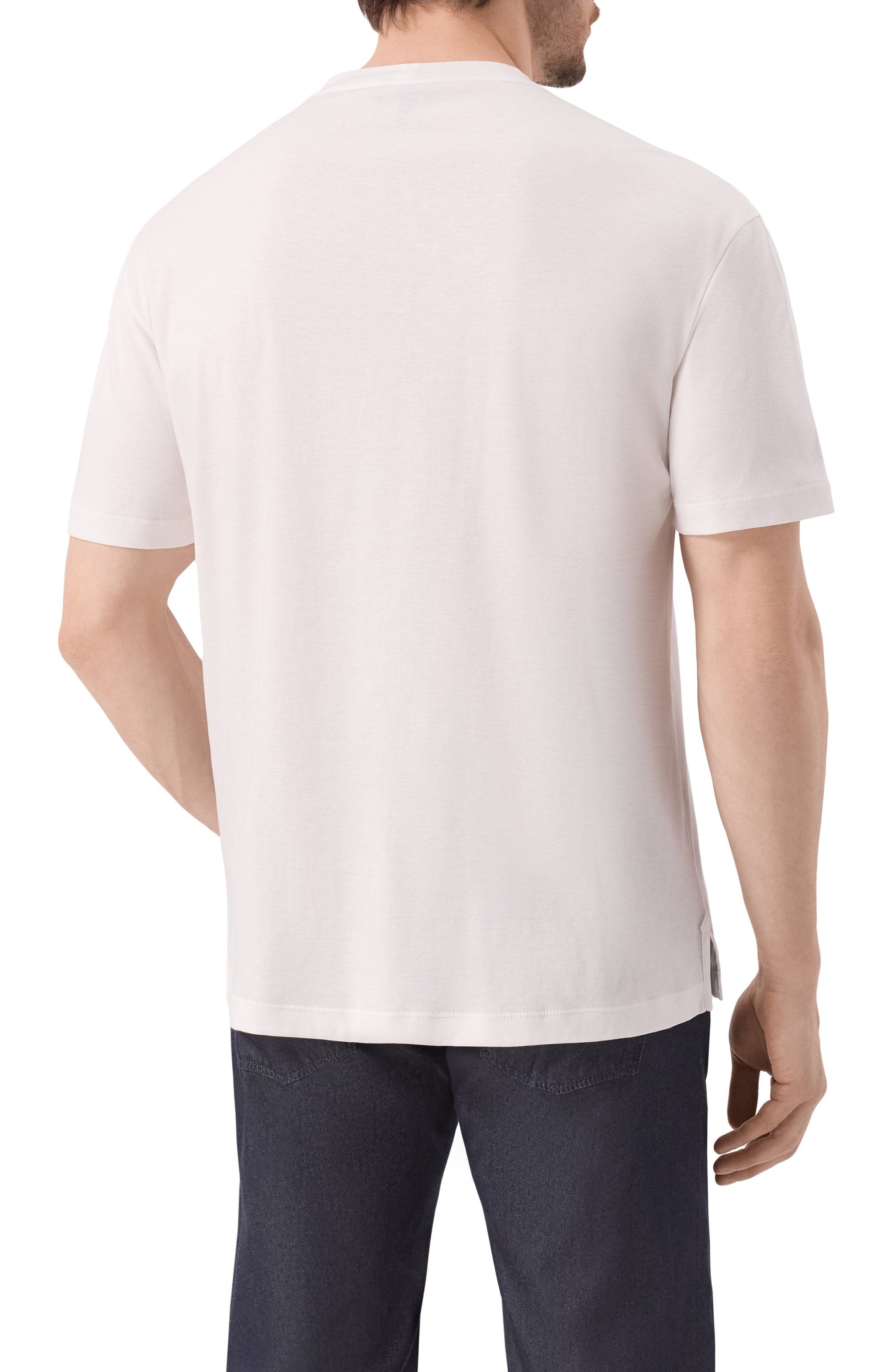 Хлопковая футболка GIORGIO ARMANI, арт. GM001085/TE10629, фото 4