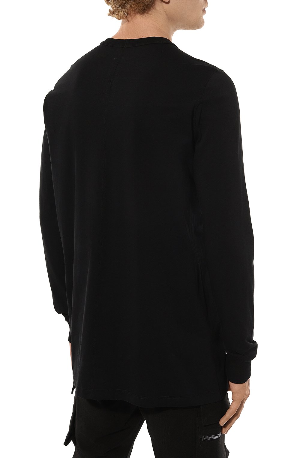 Хлопковый лонгслив RICK OWENS, арт. RU02C7266/JA, фото 4
