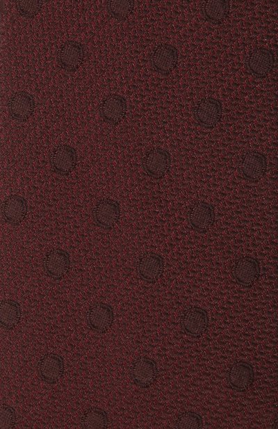 Шелковый галстук DOLCE & GABBANA бордового цвета по цене 23050 руб., арт. GT149E/G0JNN, фото 3 Шелковый галстук DOLCE & GABBANA, арт. GT149E/G0JNN, фото 3