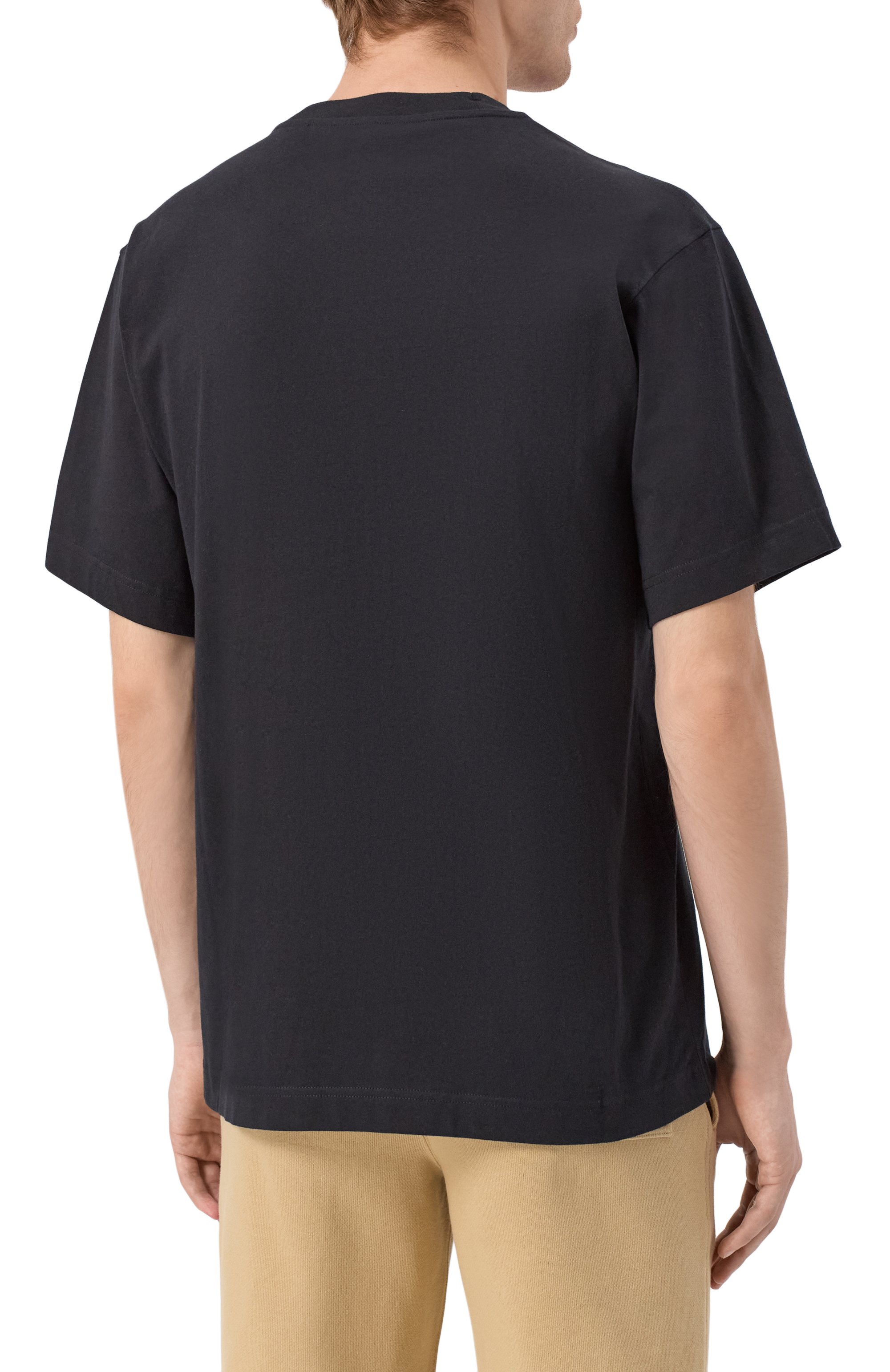 Хлопковая футболка BURBERRY, арт. 8109021, фото 4