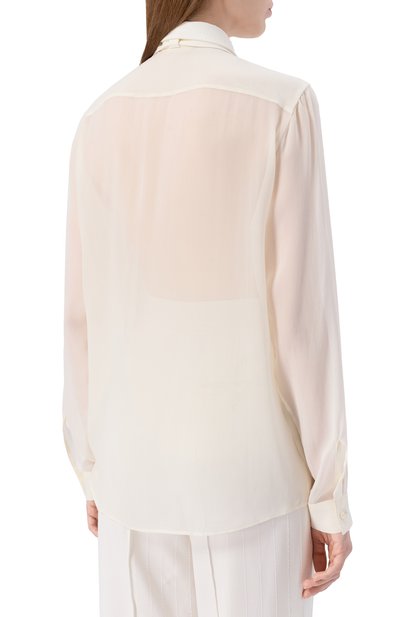 Блузка из вискозы и шелка ELIE SAAB, арт. SH082NP25/CD019, фото 4