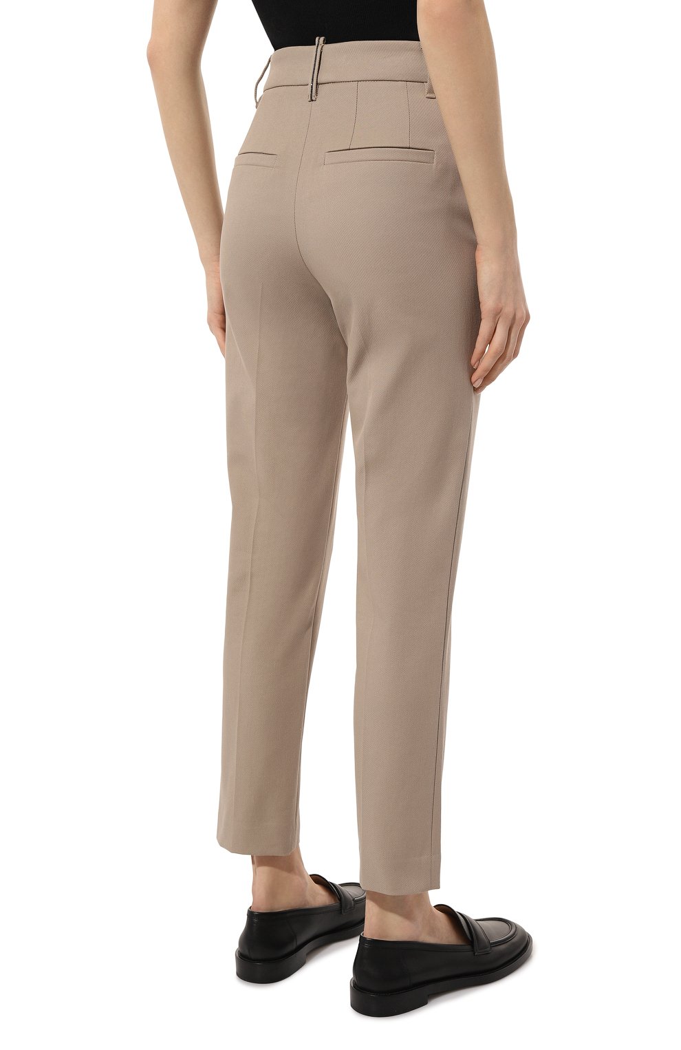 Хлопковые брюки BRUNELLO CUCINELLI, арт. MA126B1049, фото 4