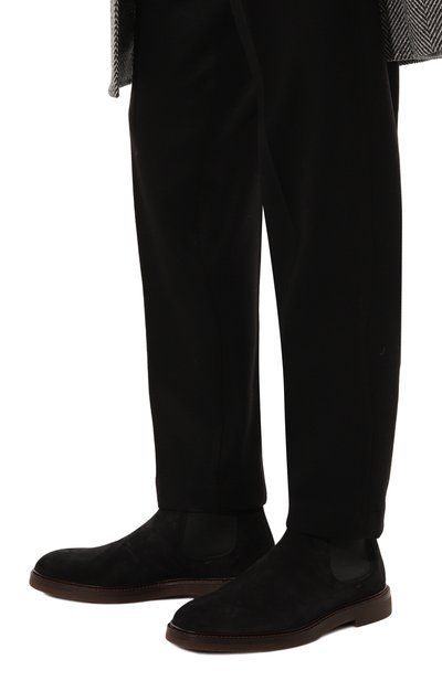 Замшевые челси BRUNELLO CUCINELLI, арт. MZUPEAE818, фото 3