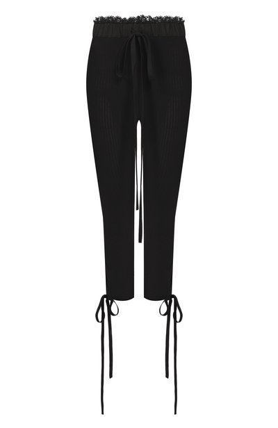 Женские хлопковые легинсы ANN DEMEULEMEESTER, арт. B0014522/FA766
