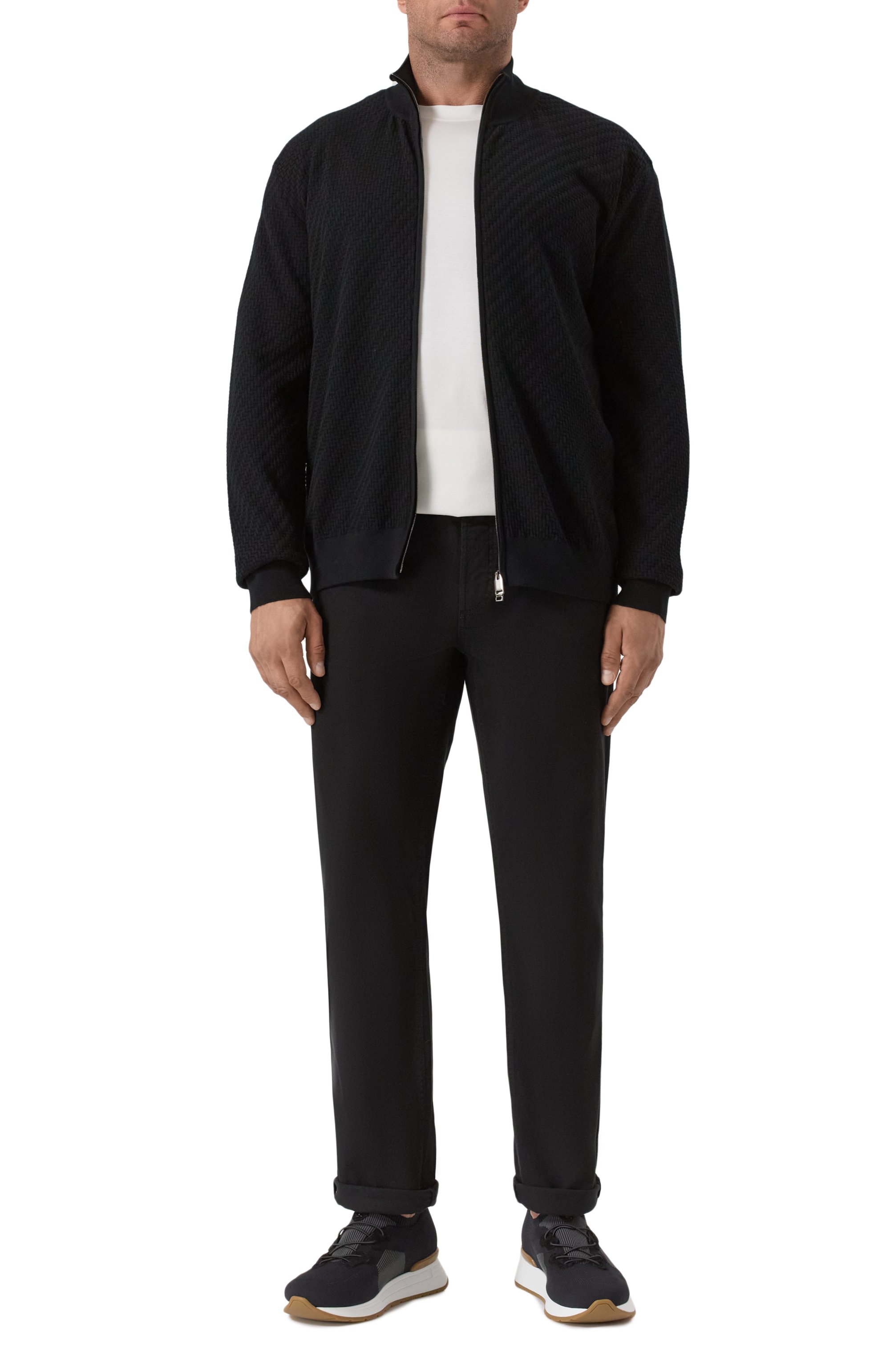 Хлопковая футболка BRUNELLO CUCINELLI, арт. M0B138440W, фото 2