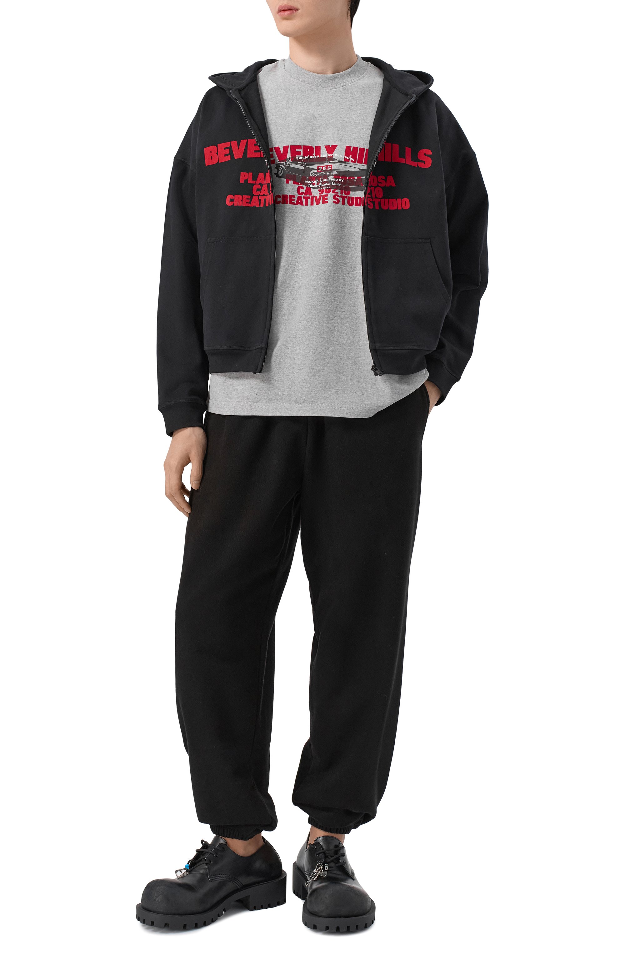 Хлопковая футболка PLANTA ROSA, арт. PR/T02/BEVERLY-MOMENTUM/300VELVET, фото 2