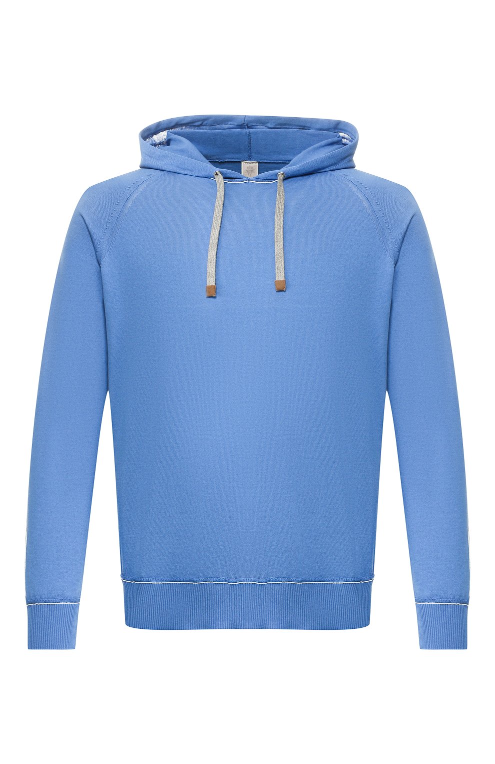 Хлопковое худи ELEVENTY PLATINUM синего цвета по цене 30850 руб., арт. A76MAGA28 MAG0A035, фото 1 Хлопковое худи ELEVENTY PLATINUM, арт. A76MAGA28 MAG0A035, фото 1