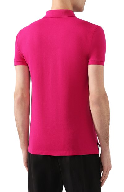 Хлопковое поло POLO RALPH LAUREN, арт. 710795080, фото 4