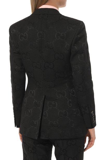 Хлопковый жакет GUCCI, арт. 681026 ZAHT6, фото 4