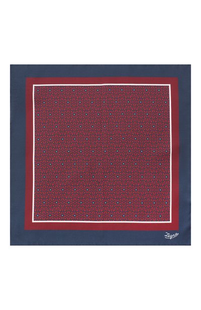 Платок из хлопка и шелка ZEGNA, арт. Z8J16/38B, фото 3