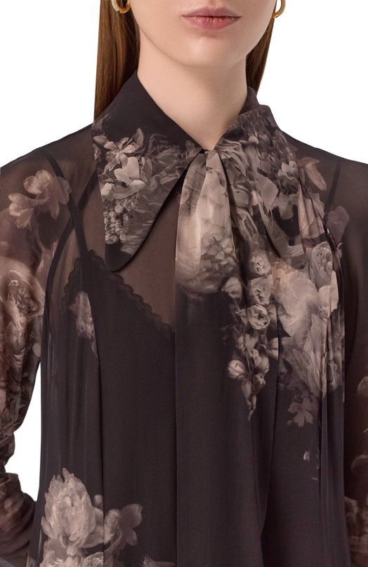 Платье из вискозы Zimmermann 5357DF251 Чёрный  5357DF251 Фото 4