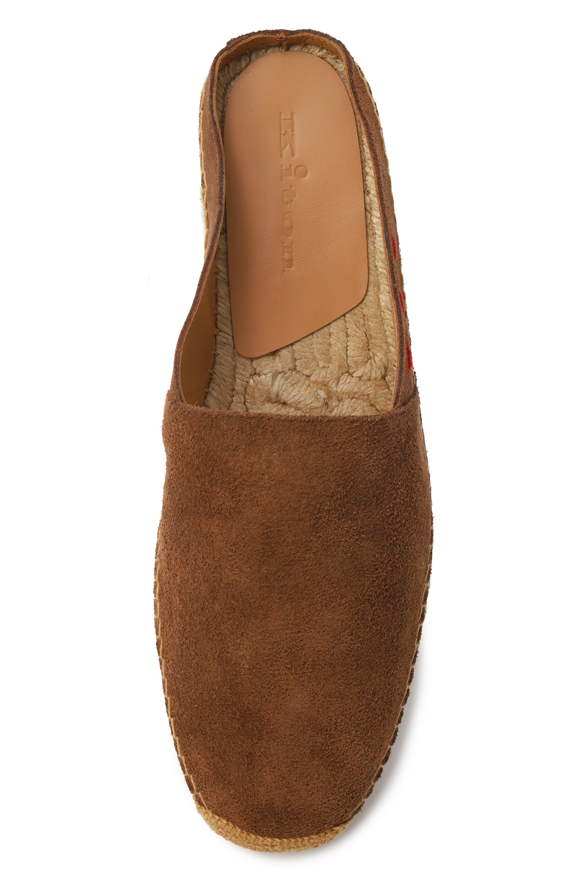 Замшевые эспадрильи KITON, арт. USSA295N0121209, фото 6