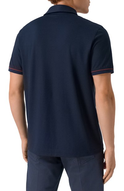 Поло BOGNER темно-синего цвета по цене 17100 руб., арт. 58102727, фото 4 Поло BOGNER, арт. 58102727, фото 4