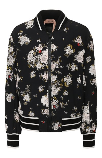 Шелковый бомбер N21, арт. 20E N2M0/0012/5531, фото 1