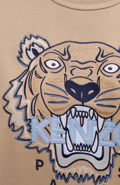Хлопковый свитшот KENZO, арт. FB52SW8244XA, фото 5