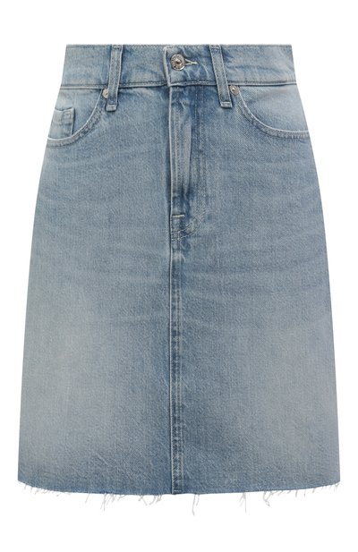Джинсовая юбка 7 FOR ALL MANKIND, арт. JSSKC100BA, фото 1