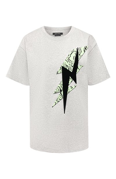 Женская хлопковая футболка ISABEL MARANT, арт. TS0462-20P032I/YATES