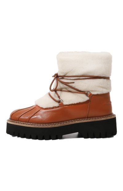 Комбинированные полусапоги YVES SALOMON, арт. 25WAC600XXMECI, фото 4