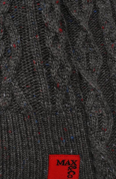 Свитер MAX&CO темно-серого цвета по цене 19850 руб., арт. MX0236-MX00S, фото 3 Свитер MAX&CO, арт. MX0236-MX00S, фото 3