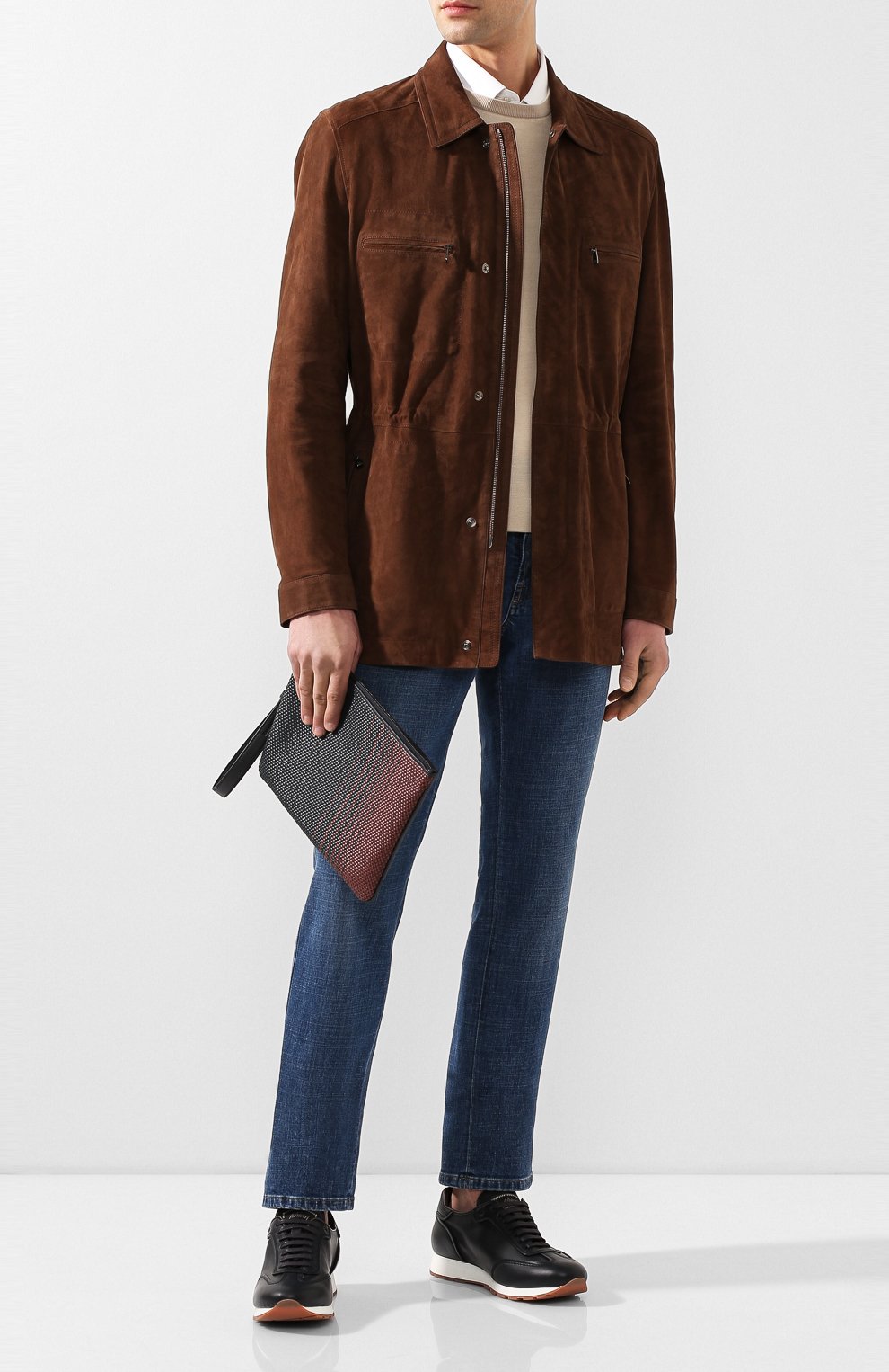 Кожаная папка для документов ZEGNA, арт. C1280P-LHPGR, фото 2