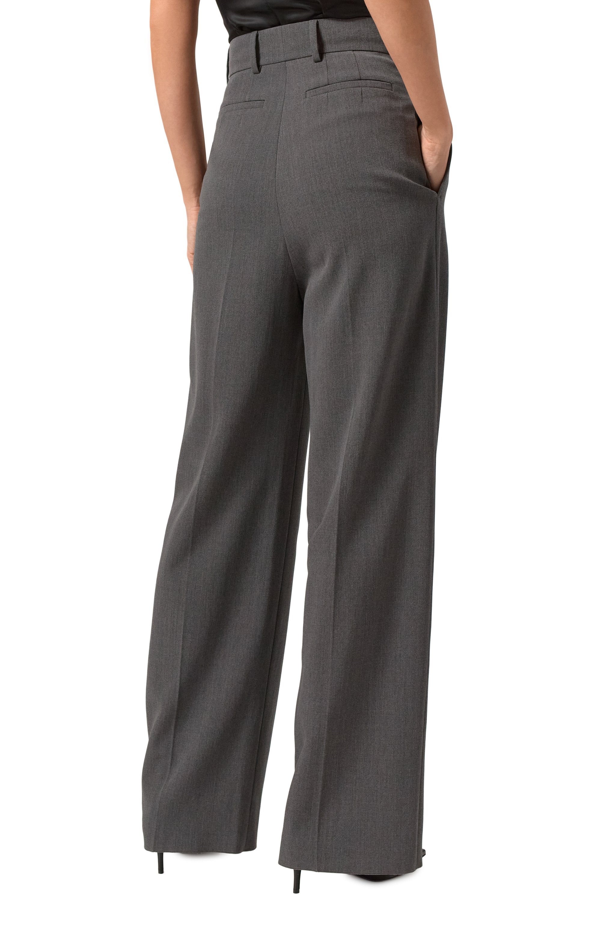 Шерстяные брюки VALENTINO, арт. 5B3RB5Y07CU, фото 4