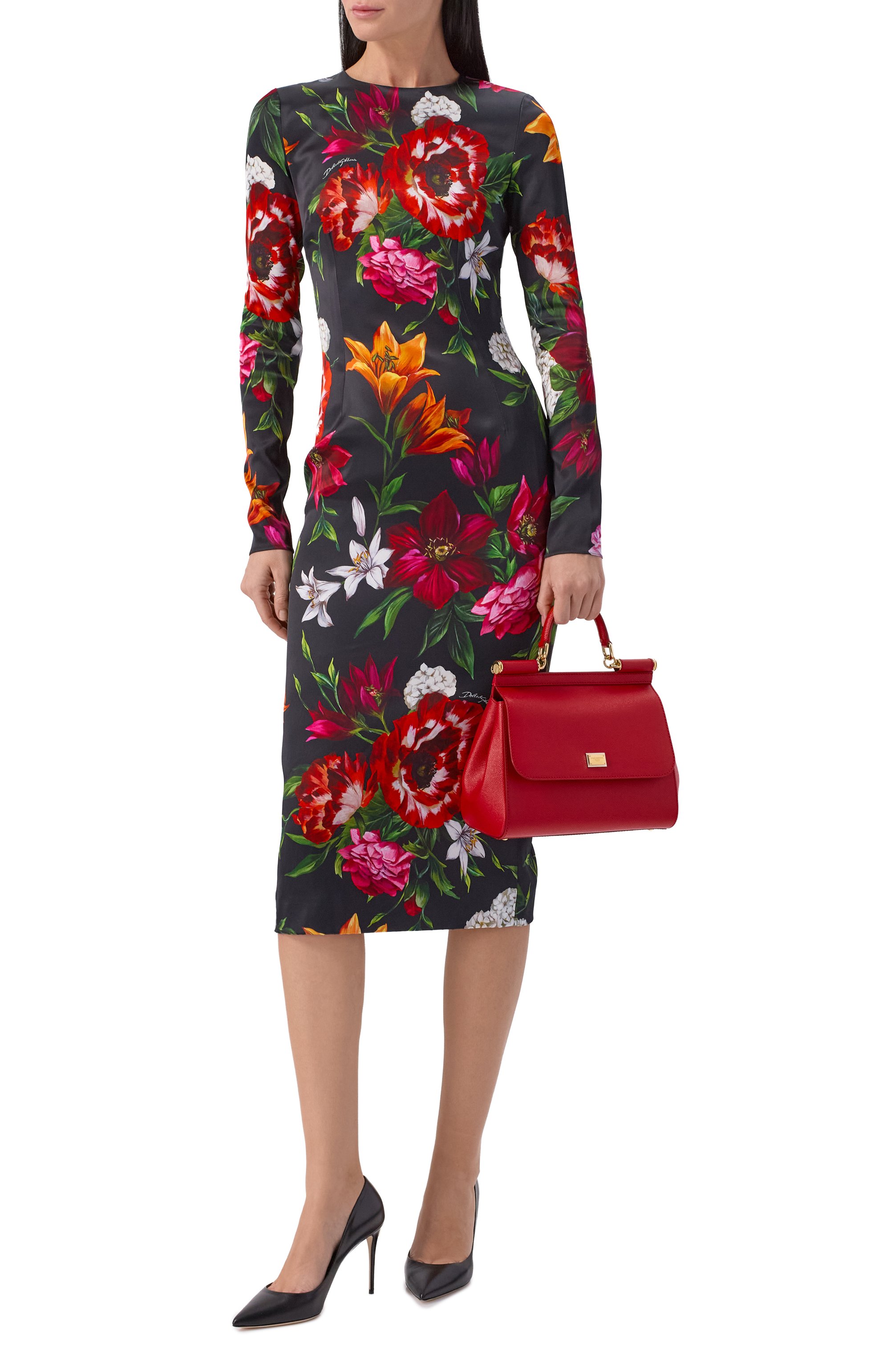 Сумка sicily large DOLCE & GABBANA, арт. BB6002/B1001, фото 7