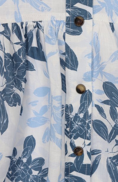 Льняное платье-рубашка BRUNELLO CUCINELLI, арт. B633SA403A, фото 3