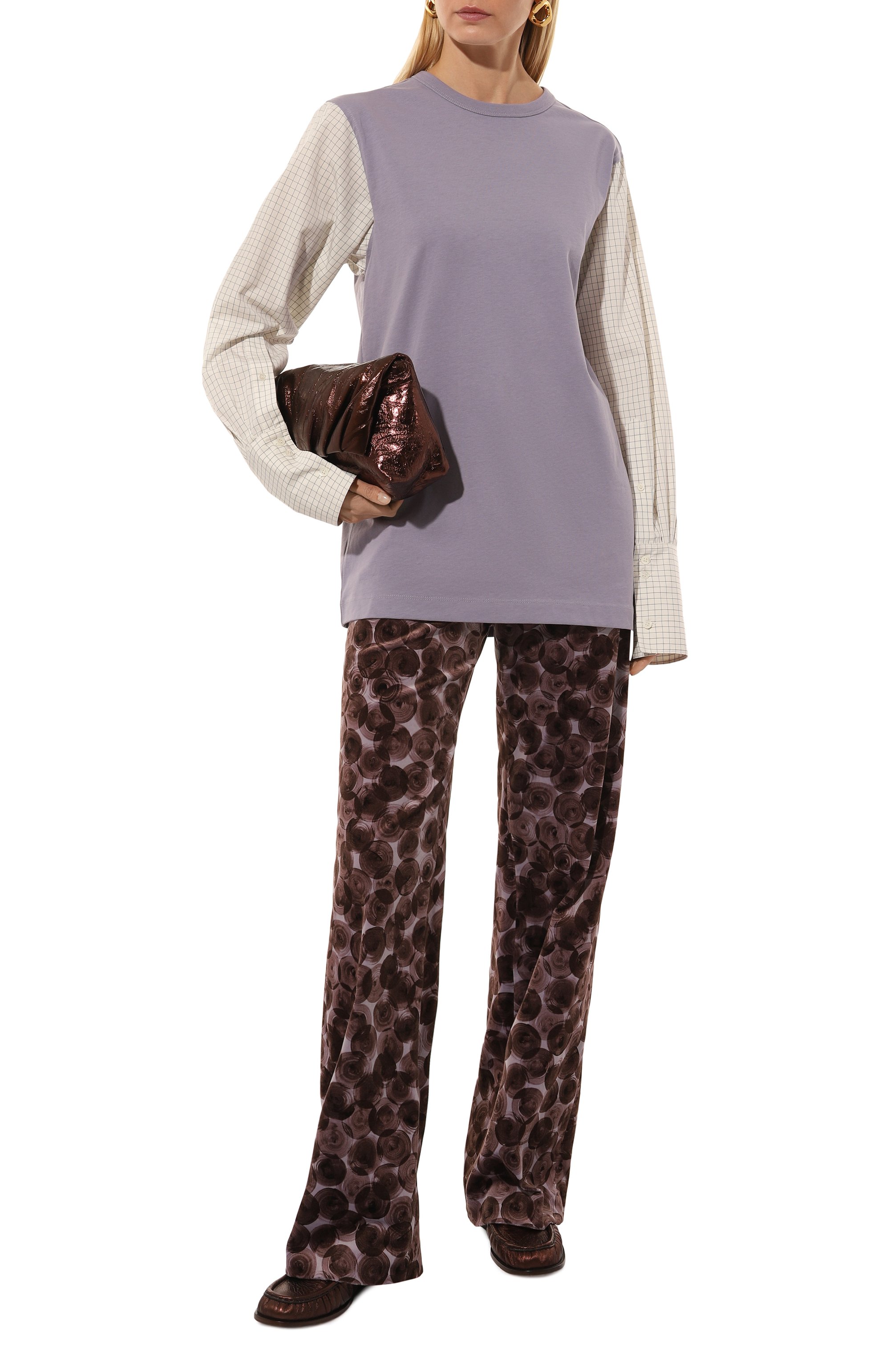 Бархатные брюки DRIES VAN NOTEN, арт. 242-010906-9278, фото 2