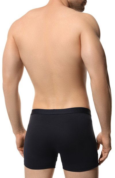 Боксеры из хлопка и вискозы FALKE темно-синего цвета по цене 4890 руб., арт. 68110, фото 3 Боксеры из хлопка и вискозы FALKE, арт. 68110, фото 3