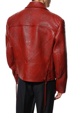 Кожаная куртка PRADA, арт. UPW416-2D02-F0011, фото 4