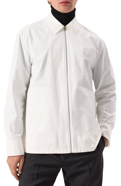 Хлопковая рубашка JIL SANDER, арт. J22DL0249/J45002, фото 3
